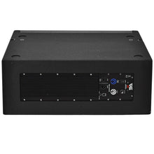 Load image into Gallery viewer, Powered 18 Inch Line Array Subwoofer, Two Powered 12 Inch Line Array Speakers and Mounting Pole
